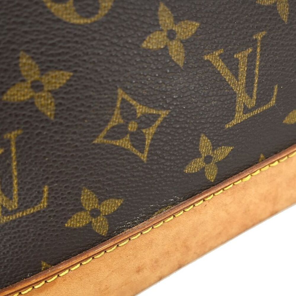 Louis Vuitton Alma Handbag Monogram Canvas Brown Canvas Handbag - Picture 10 of 13